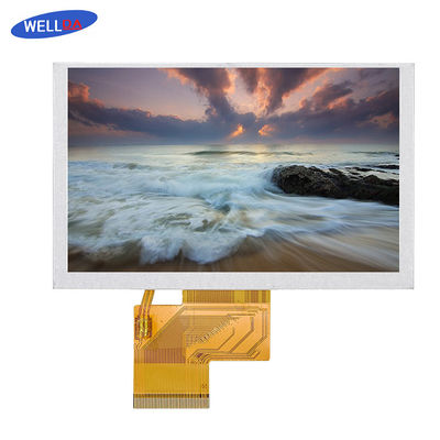 12 LEDs Car LCD Display With 800x480 Resolution And 16.7M Color Depth