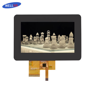 High Resolution TFT LCD Module 4.3 Inch With CTP Integration