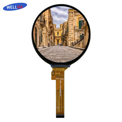 Circular Round LCD Panel 1.6 Inch RoHS ISO9001 CE compliant