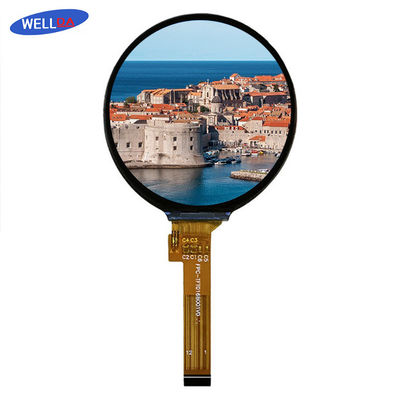 1.6'' Round LCD Display Circular LCD Screen ROHS ISO9001 certificated