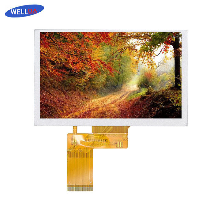 800x480 Resolution IPS LCD Display 24 Bit RGB Interface With RTP