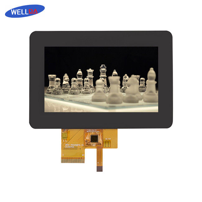 High Resolution TFT LCD Module 4.3 Inch With CTP Integration