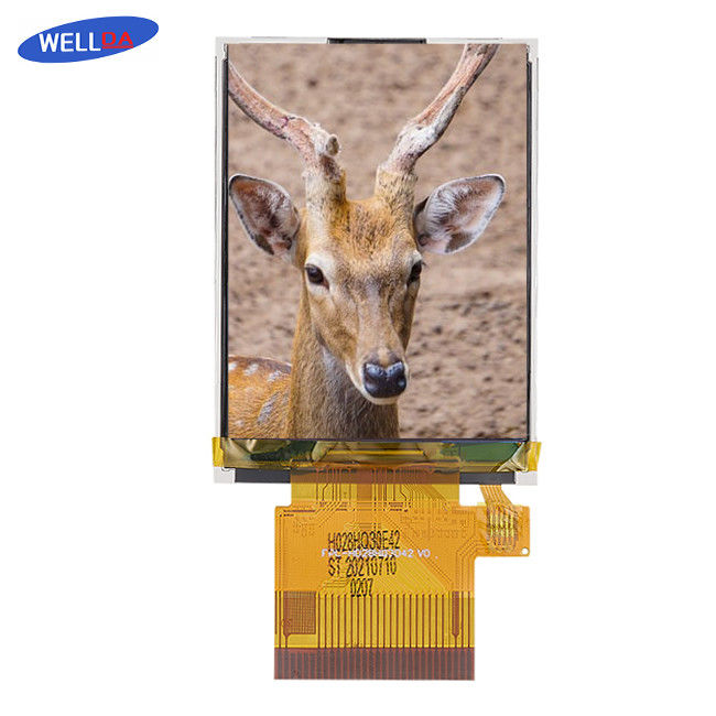 Normally White LCD Tft TN Ips 2.8 Inch 0.18x 0.18 Pixel Pitch